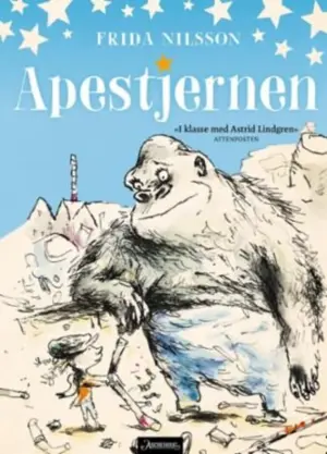 Forsiden til boken "Apestjernen" av Frida Nilsson