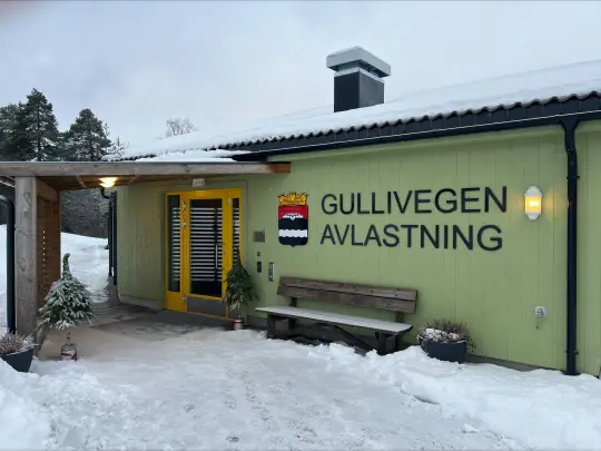 Viser framsiden på Gullivegen avlastning