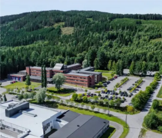 Bilde av det gamle SSB-bygget i Otervegen 23.