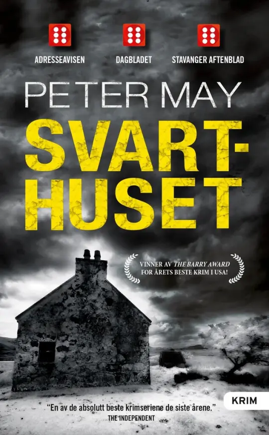 Omslaget til "Svarthuset" av Peter May