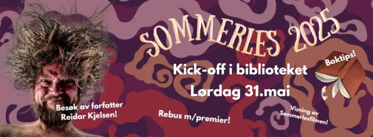 Arrangementsbilde for Kick-off Sommerles 2025.
