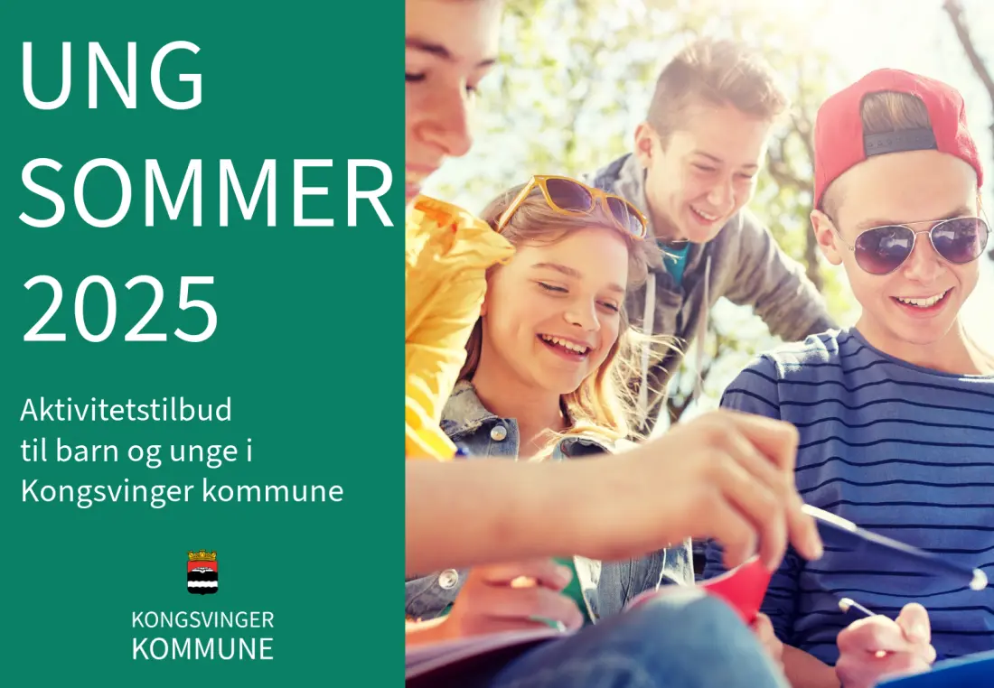 Barn og unge i sommersol. Barn og unge i sommersol.