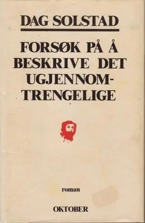 Omslag til Dag Solstads Forsøk på beskrive det ugjennomtrengelige