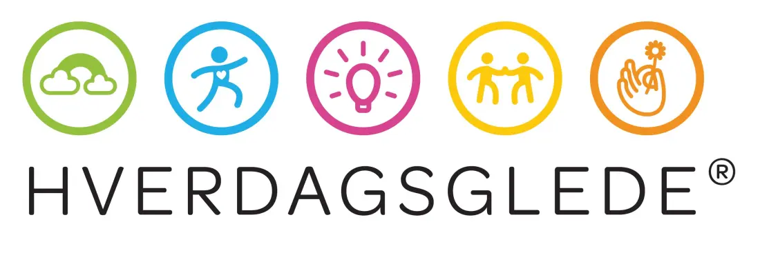 Viser bilde av logoen hvor det står Hverdagsglede Viser bilde av logoen hvor det står Hverdagsglede