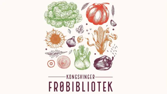 Logo til Kongsvinger biblioteks frøbibliotek