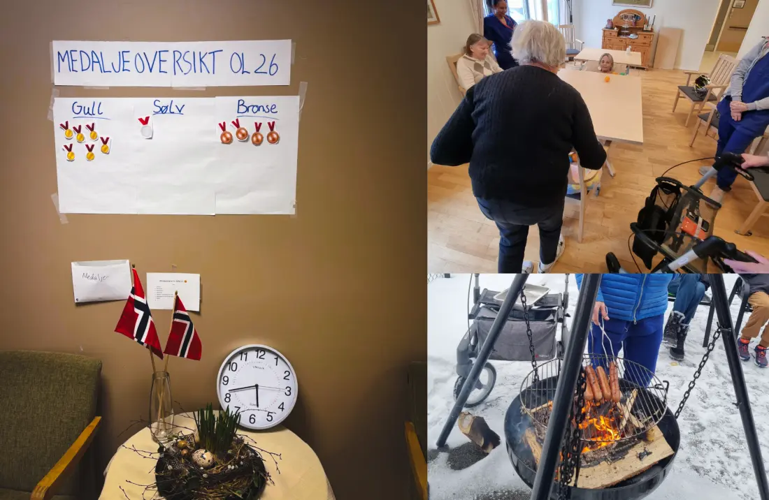 OL på Holttunet med aktiviteter