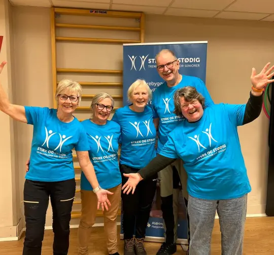 Bilde av aktive på sterk og stødig.