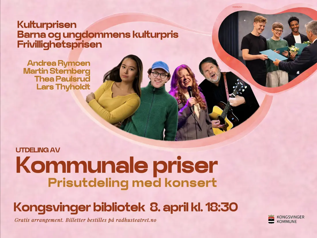 Plakat over konserten