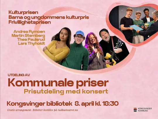 Plakat over konserten