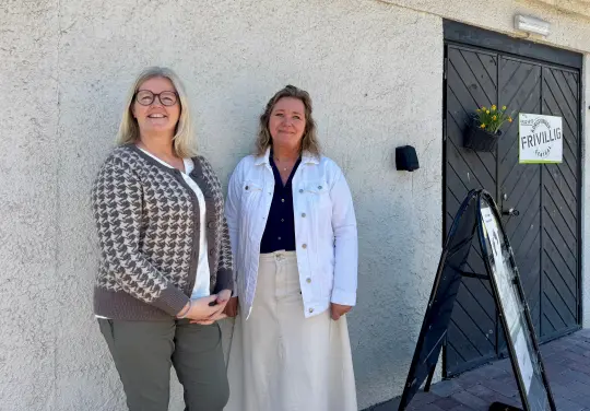 Bilde av Monica og Madeleine