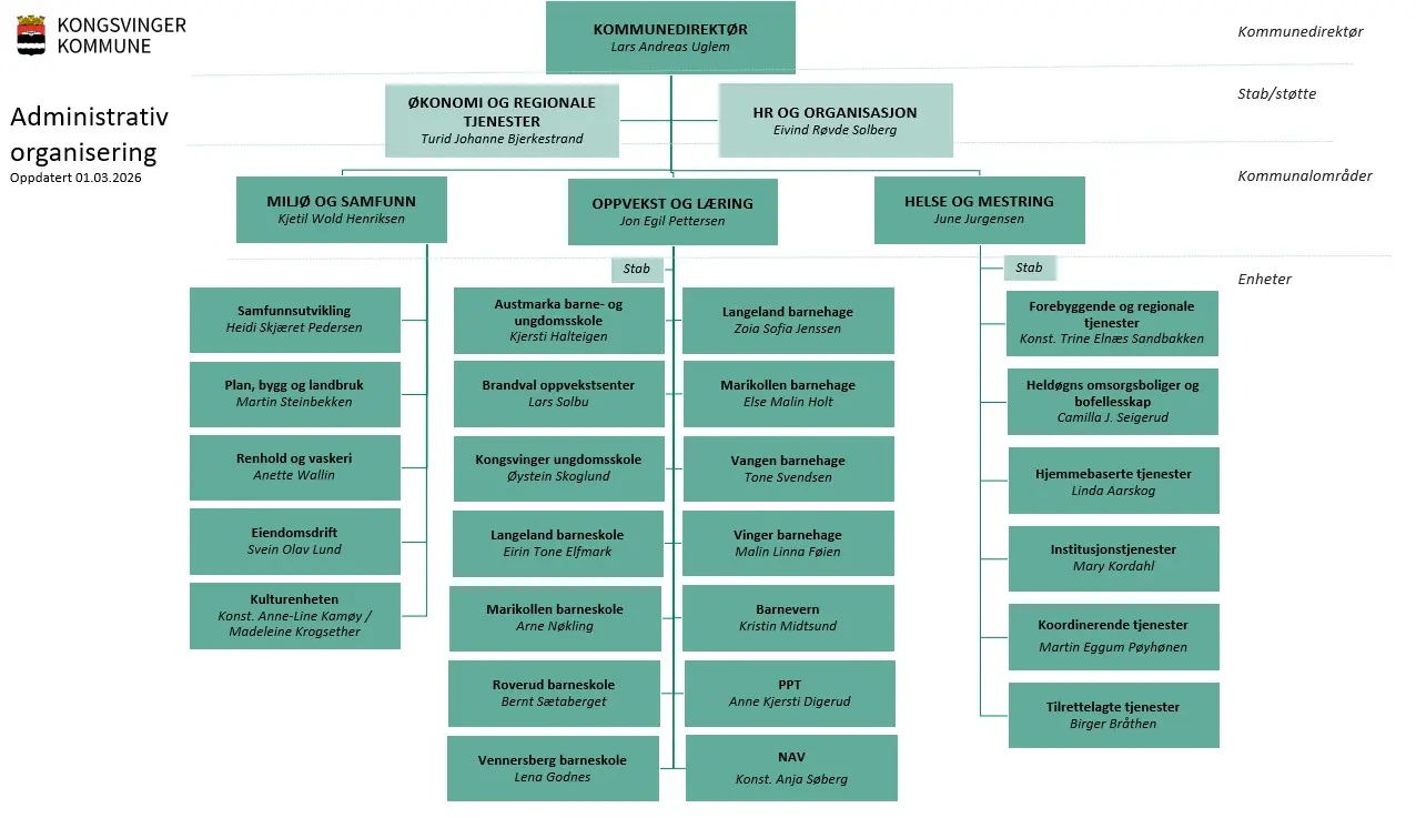 Organisasjonskart