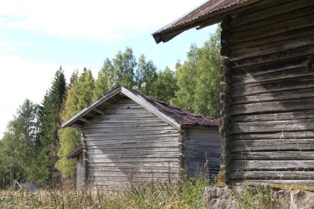 Deler av tunet på Søndre Furuberget.