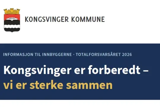 Illustrasjonsbilde - Kongsvinger er forberedt