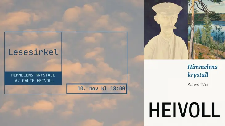 Arrangementsbilde for lesesirkel i november.