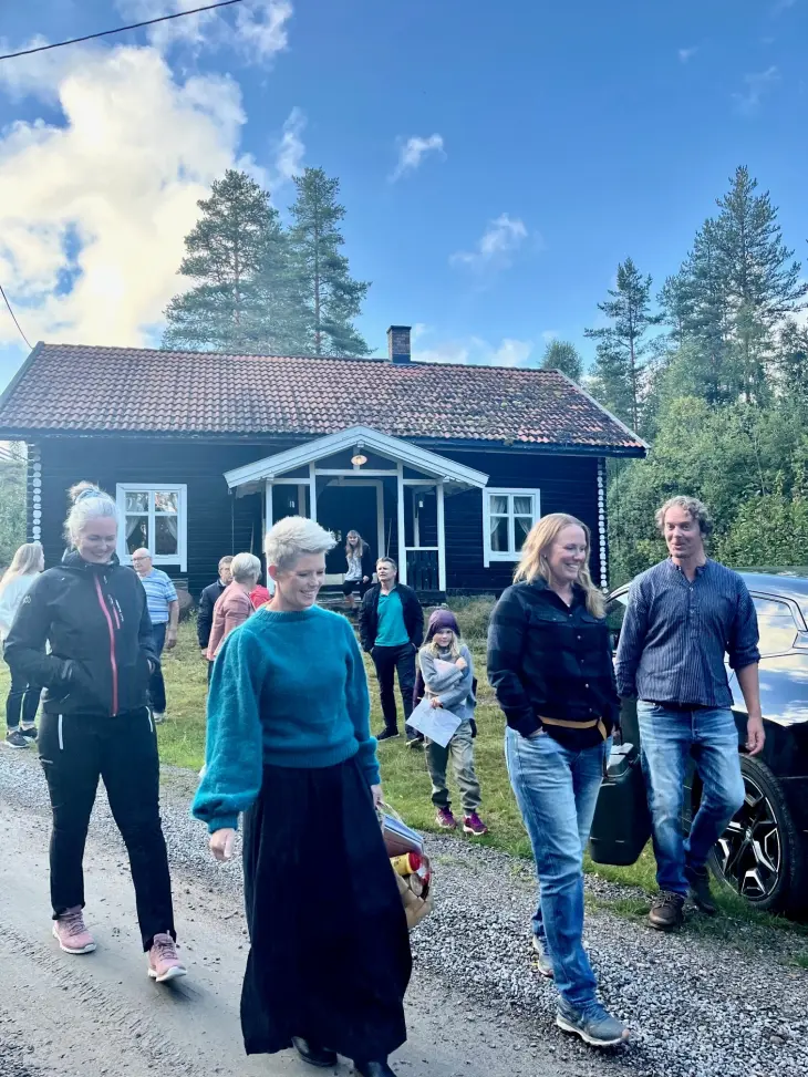 Bilde fra Lundersæter Vel. Bilde fra Lundersæter Vel.